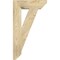 Ekena Millwork Traditional Slat Rough Sawn Bracket, Douglas Fir, 4"W x 16"D x 28"H BKT04X16X28TRA06RDF - alternate 4